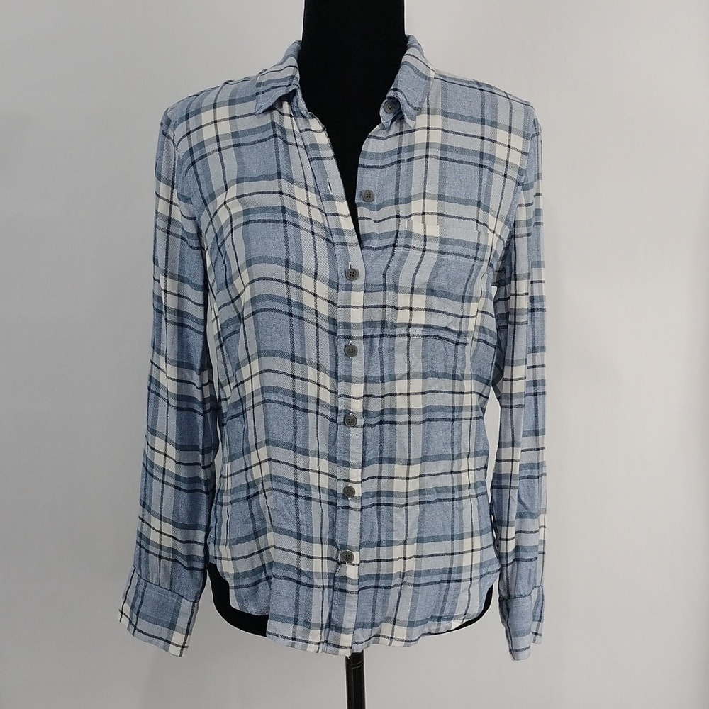 Lucky Brand Bungalow Plaid Button Shirt